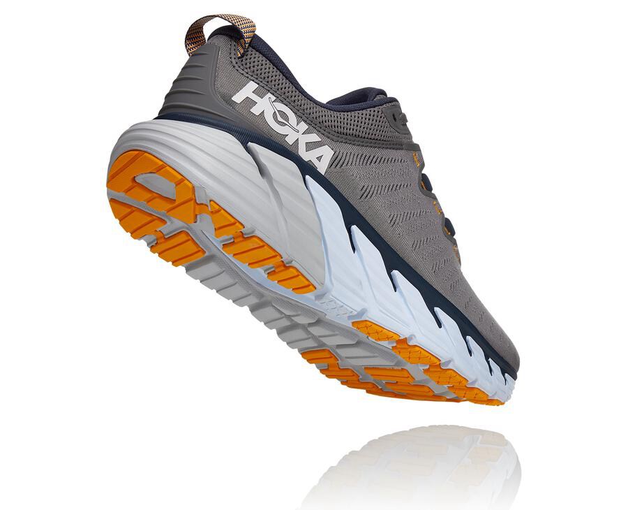 Hoka One One Hardloopschoenen Heren - Gaviota 3 - Grijs - AL4381257